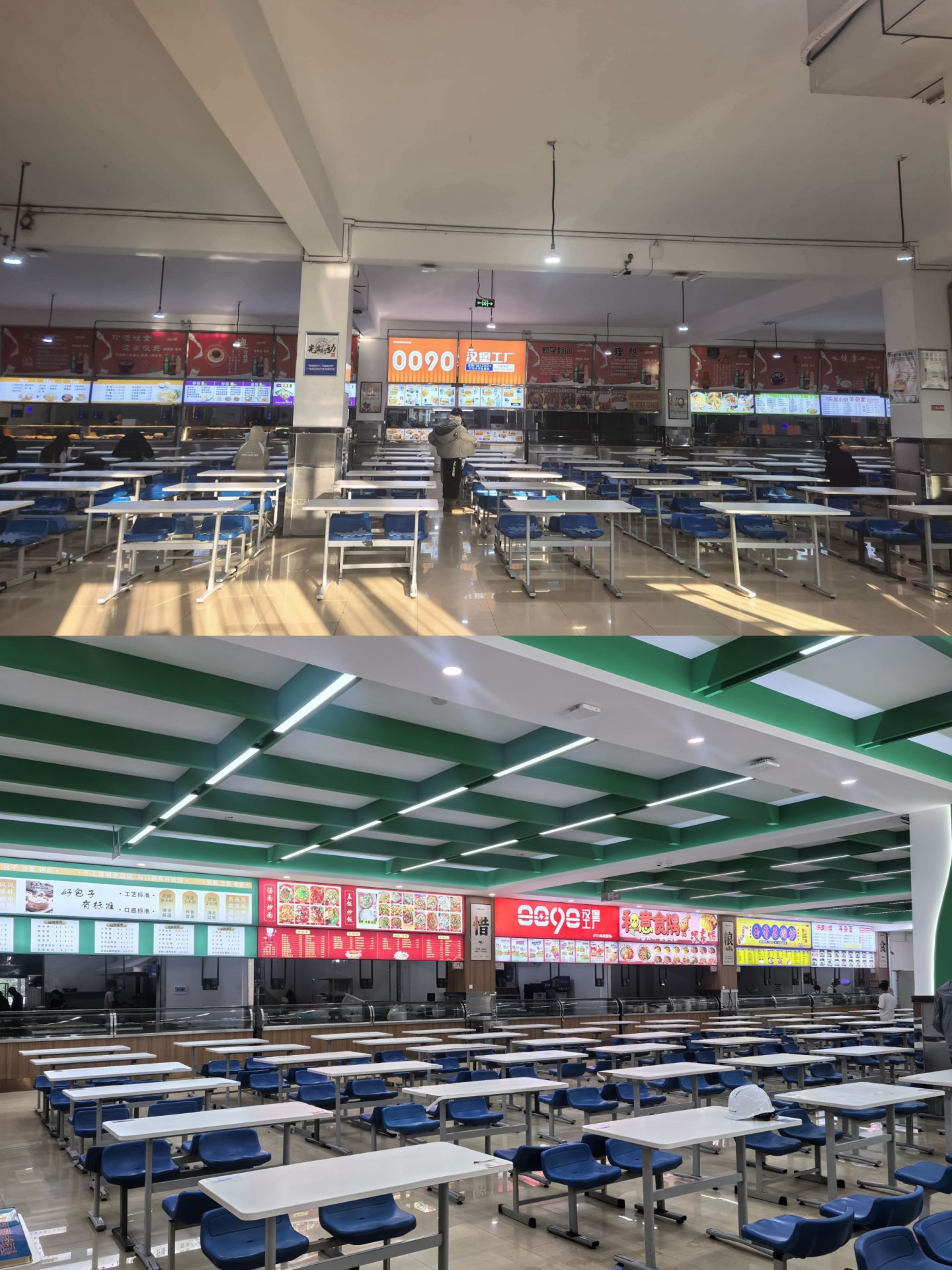 其实全体后勤人员顶烈日